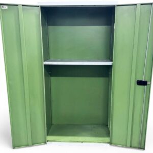 | AJBmetall Metalowa szafa narzędziowa warsztatowa 1 półka 1000 x 490 x 2000 mm