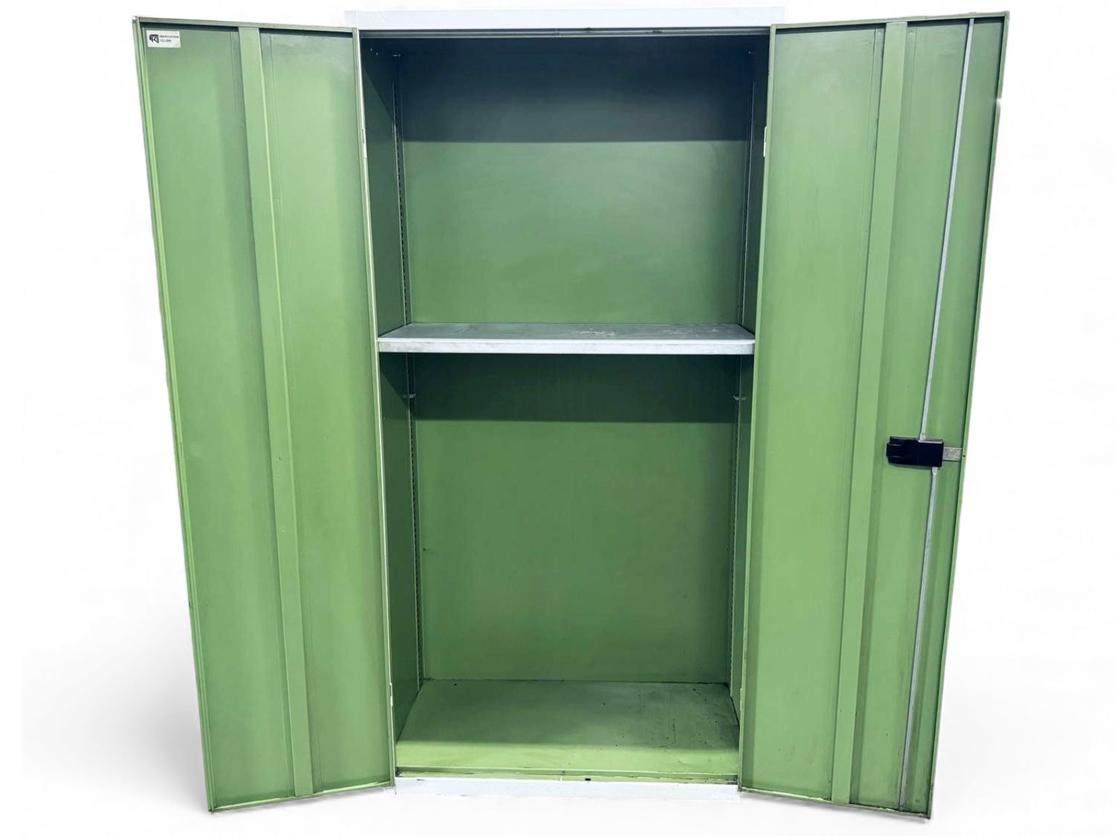 | AJBmetall Metalowa szafa narzędziowa warsztatowa 1 półka 1000 x 490 x 2000 mm